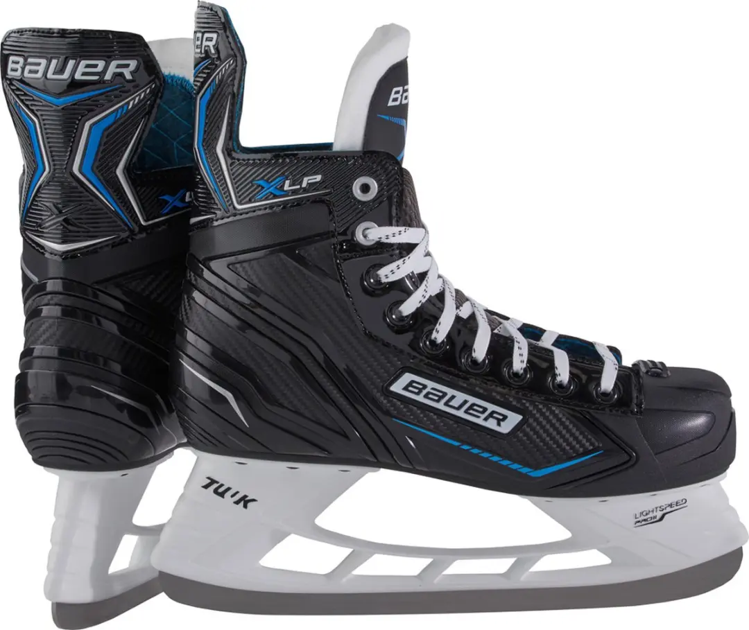 Bauer X-LP Junior IJshockeyschaatsen - Maat 28 - Zwart/Wit