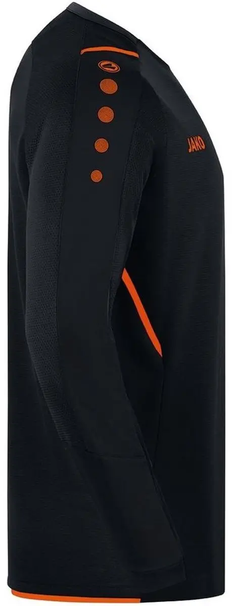 Jako Challenge Sweater - Zwart - Maat 116 - afbeelding 2 van 3