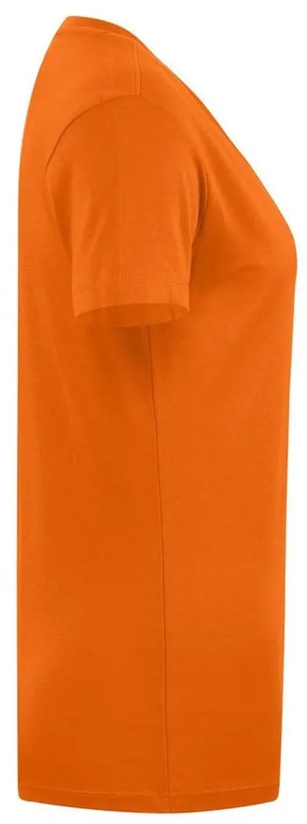 JAKO Organic T-Shirt Dames - Oranje Maat 44
