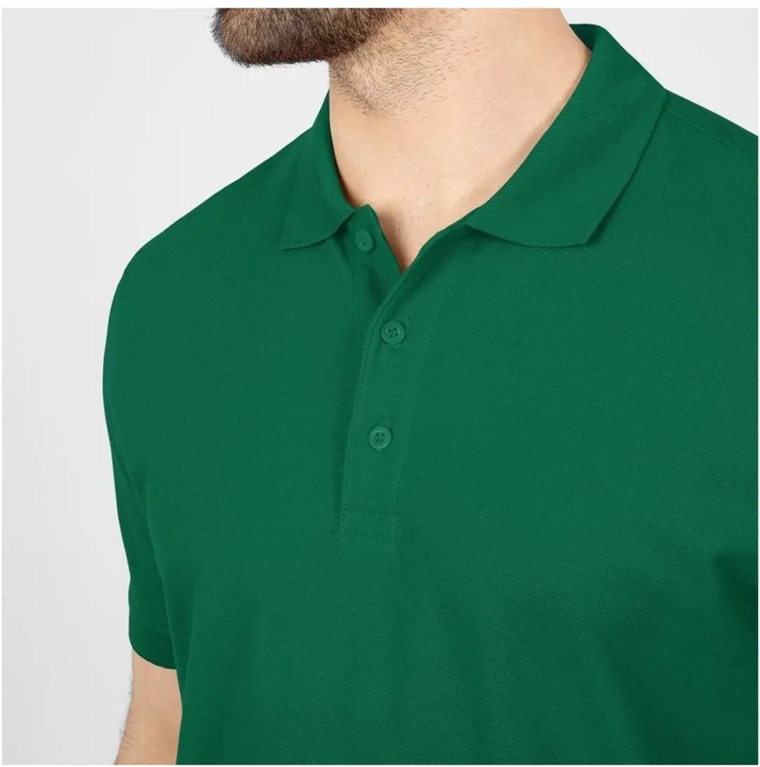 JAKO Organic Polo Heren - Groen - 5XL