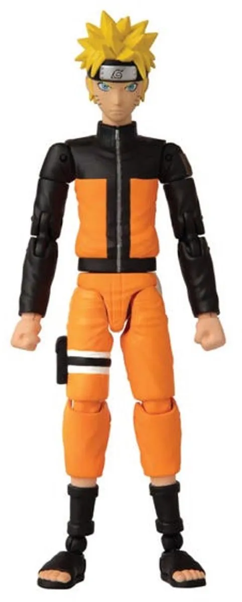 Bandai Naruto Shippuden Naruto Uzumaki Action Figure 17cm - Multicolor