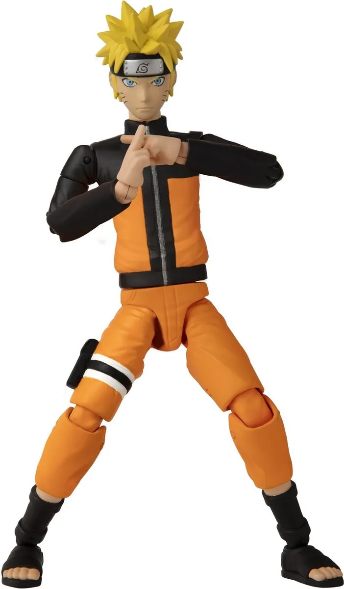 Bandai Naruto Shippuden Naruto Uzumaki Action Figure 17cm
