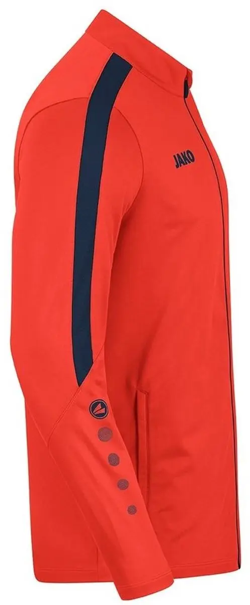 JAKO Power Polyestervest Heren 3XL - Marine/Flame