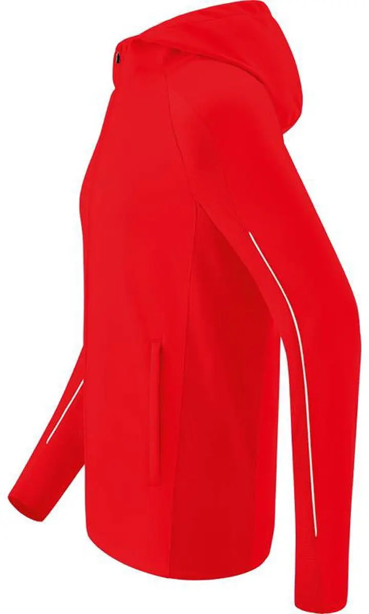 Erima Liga Star Trainingsjack Kinderen 128 - Wit/Rood