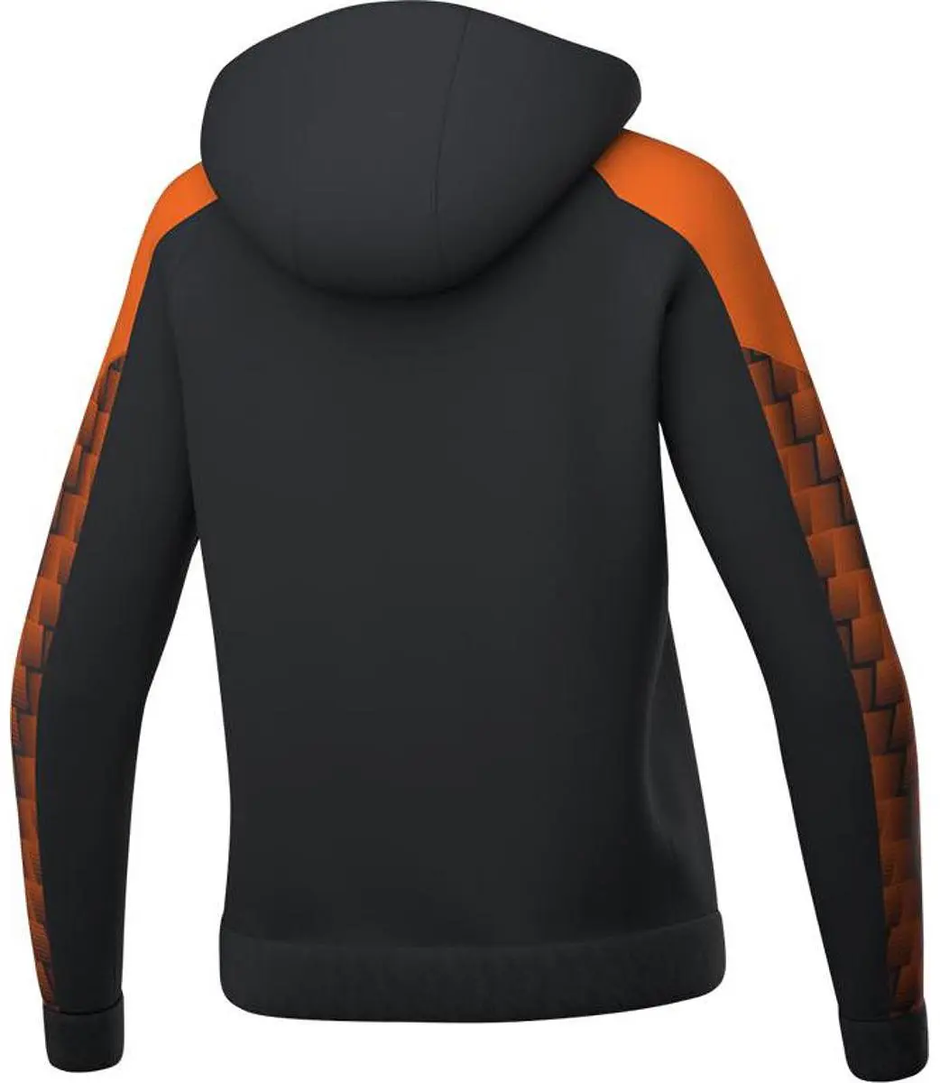 Erima Evo Star Trainingsjack Dames - 34 - Zwart/Oranje