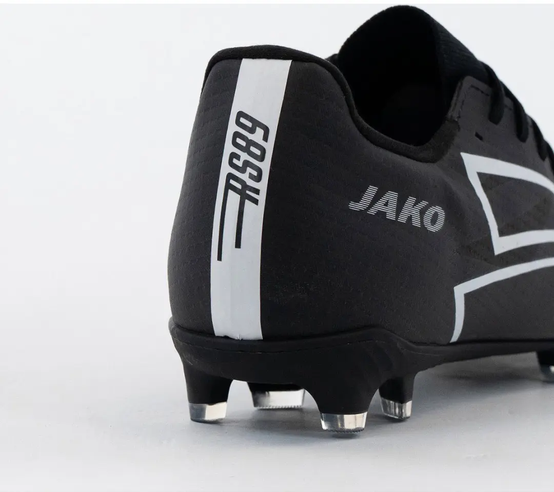 Jako RS89 Team Voetbalschoenen FG - 45 - Zwart/Wit