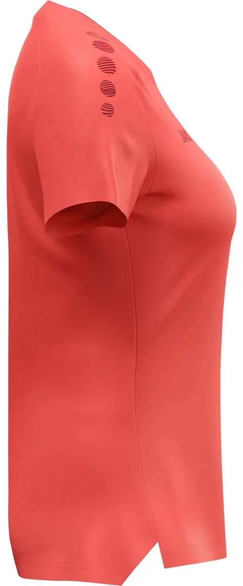 JAKO Light Flow T-Shirt Dames - Koraal M