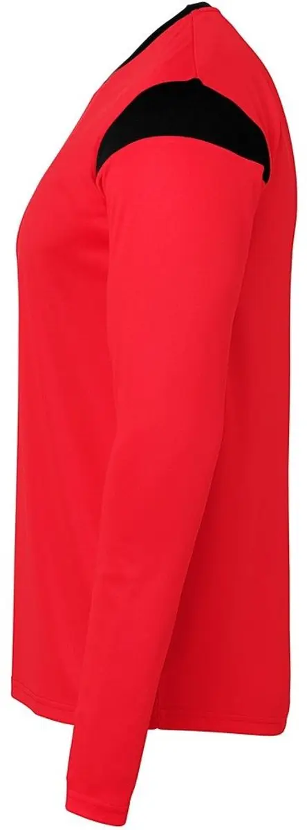 Uhlsport Squad 27 Voetbalshirt Lange Mouw Heren - Rood/zwart 3XL