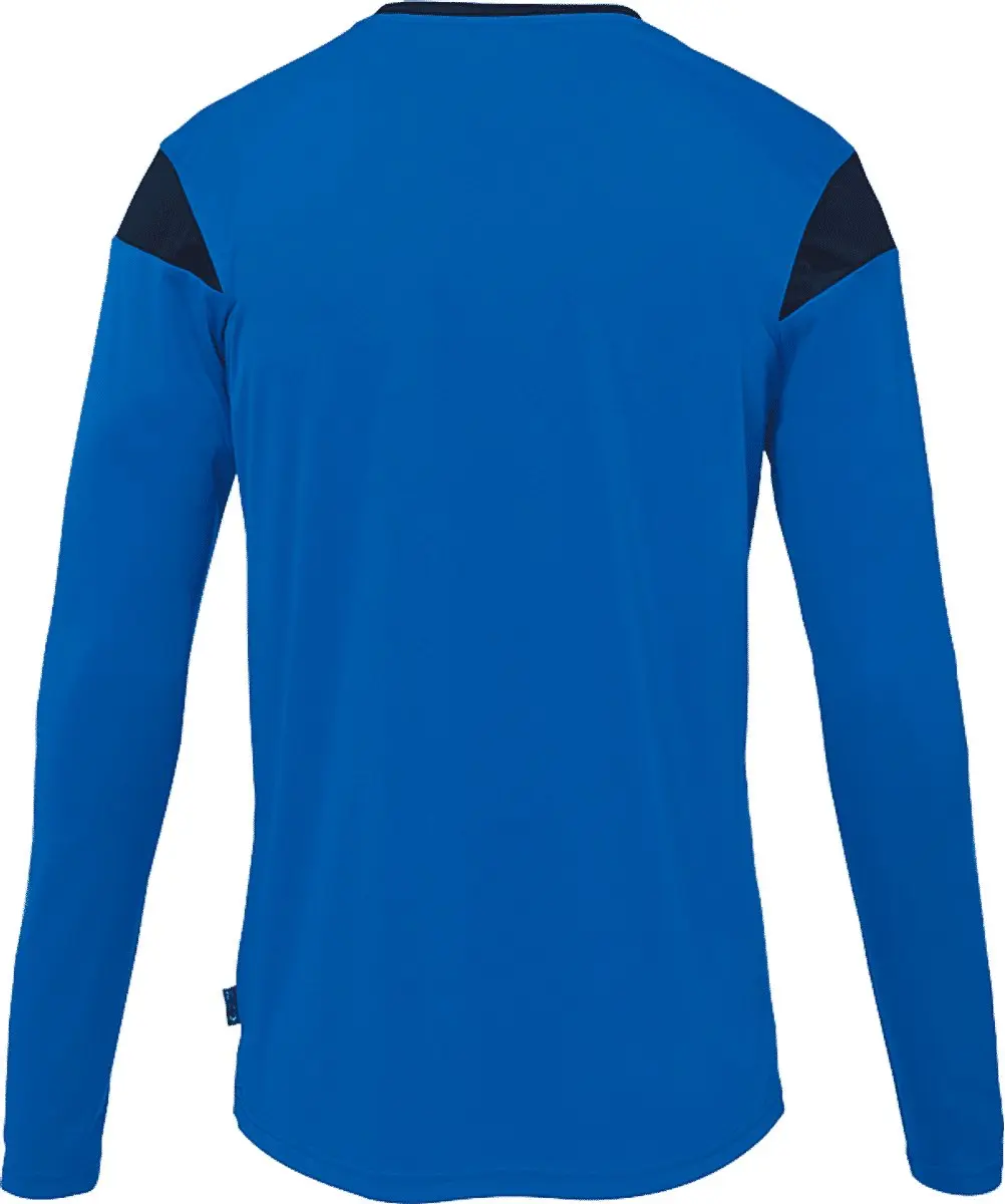 Uhlsport Squad 27 Voetbalshirt Lange Mouw Kinderen 116 - Azuurblauw