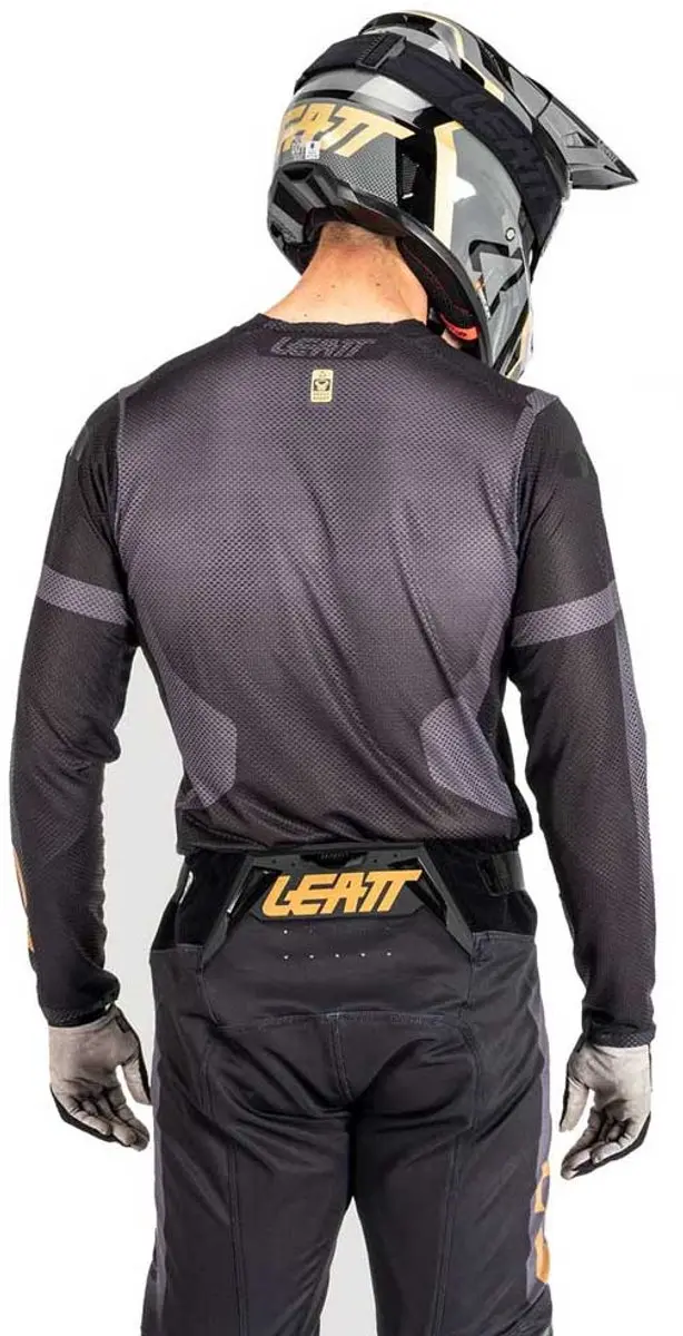 Leatt 5.5 UltraWeld V25 Motocross Jersey - M - Zwart