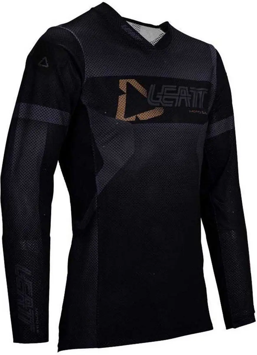 Leatt 5.5 UltraWeld V25 Motocross Jersey - M - Zwart