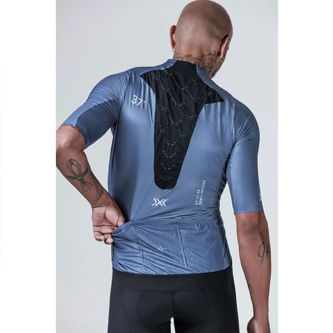 X-Bionic Corefusion Aero Wielertrui S - Mineral Blue