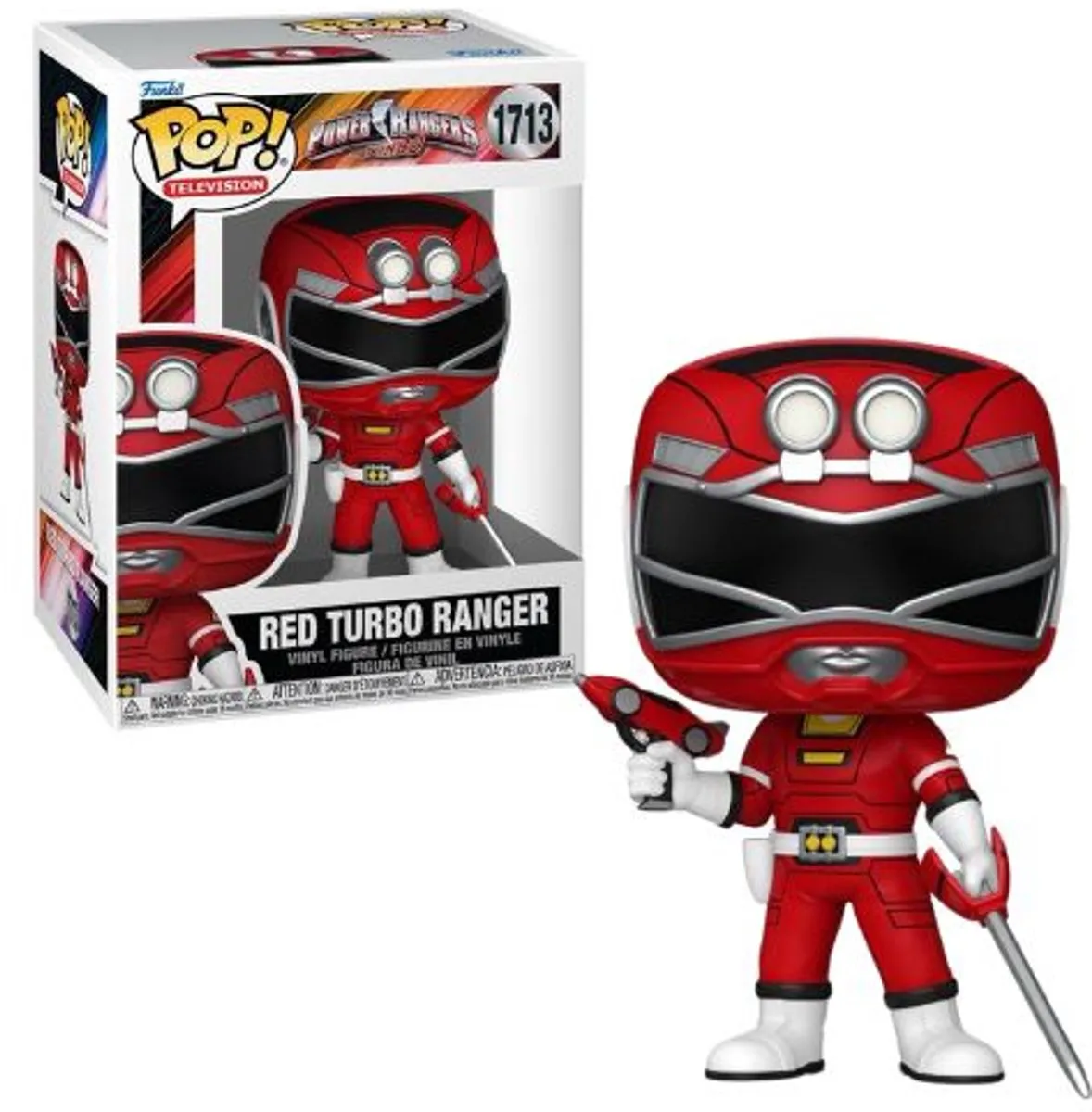 Funko Pop! Power Rangers Turbo Red Turbo Ranger #1713