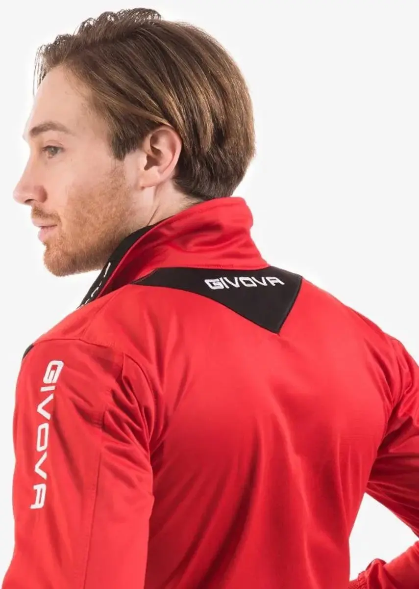 Givova Visa Trainingspak - Rood - XXS