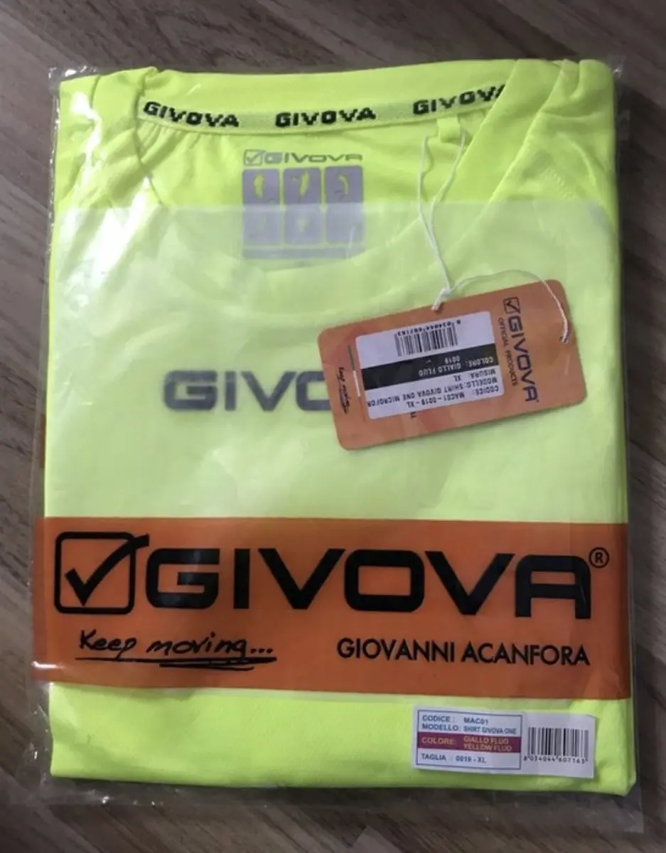 Givova One Microforata Sportshirt - XXL Groen