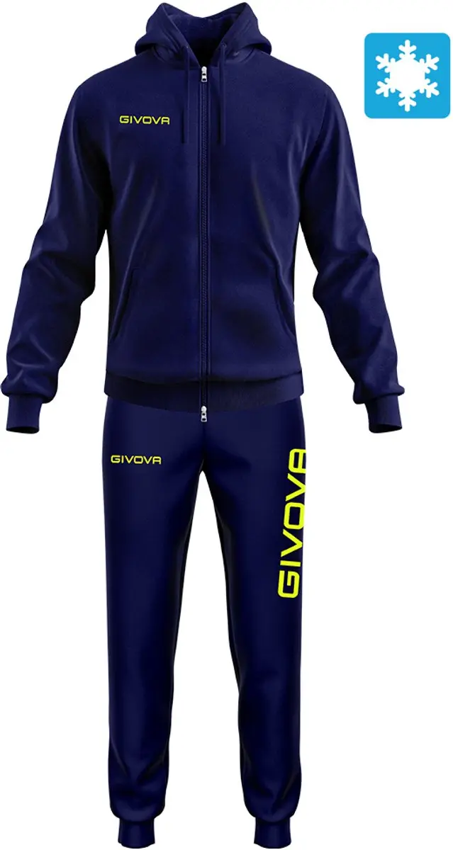 Givova King Trainingspak Zwart,Grijs L Man