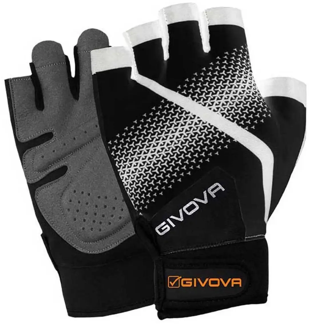Givova Guantino Gym Handschoenen - Zwart S - afbeelding 2 van 3
