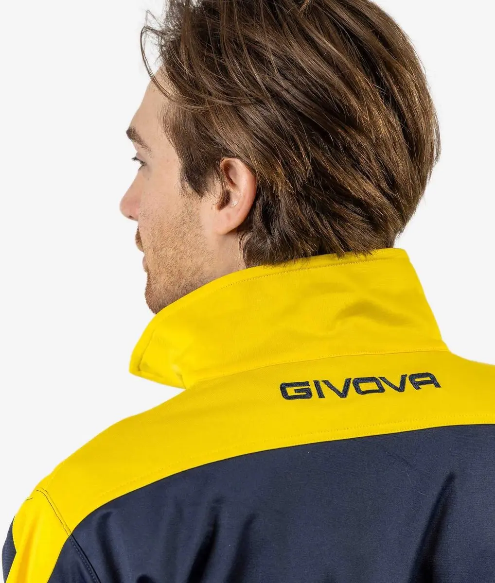 Givova Roma Sportset - Joggingpak XL - Blauw/Geel