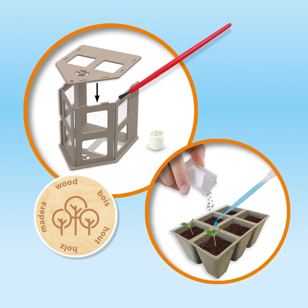SES Creative Explore Broeikas met Groenten Mini Moestuin