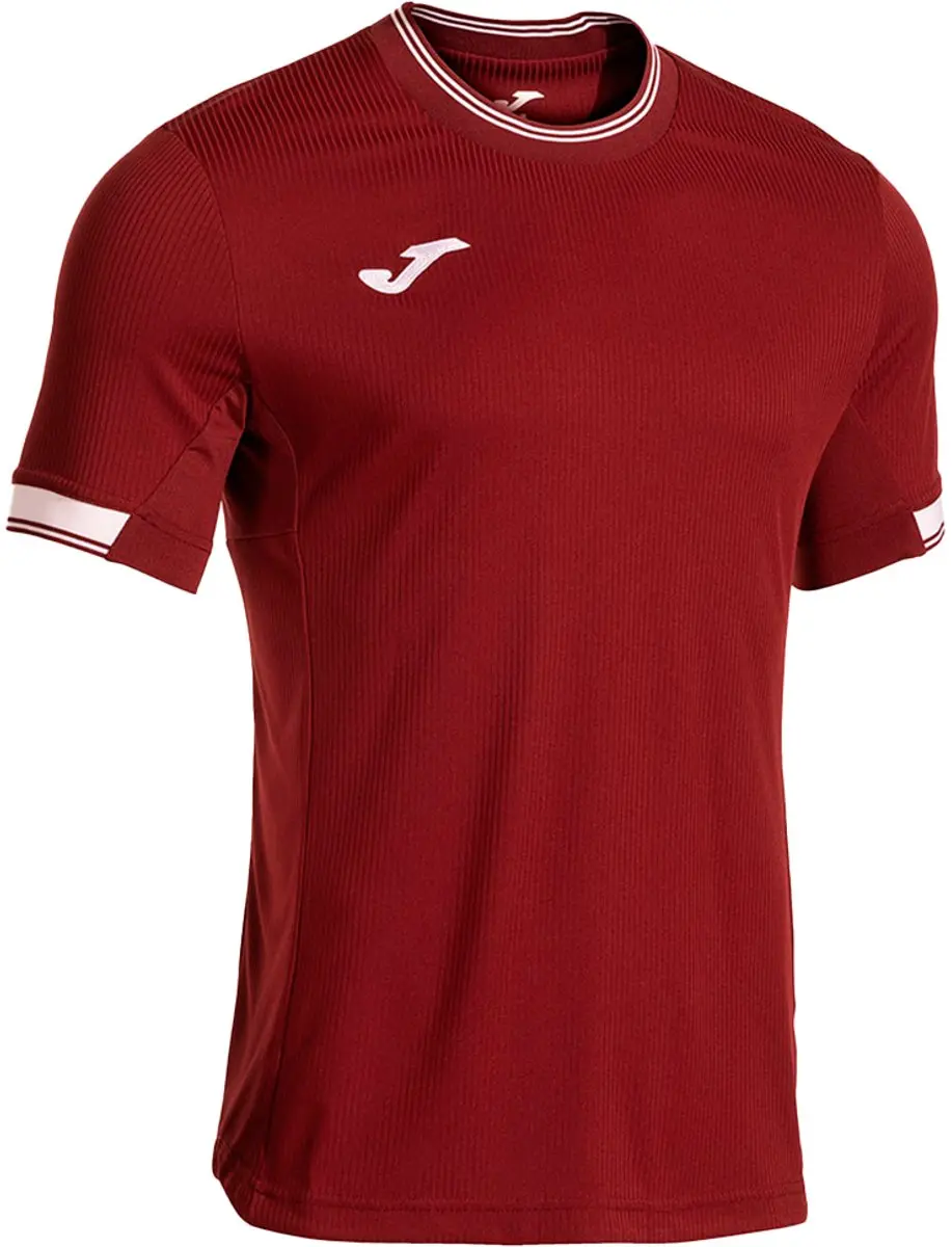 Joma Toletum VI Shirt Heren - Korte mouw - XL - Bordeaux