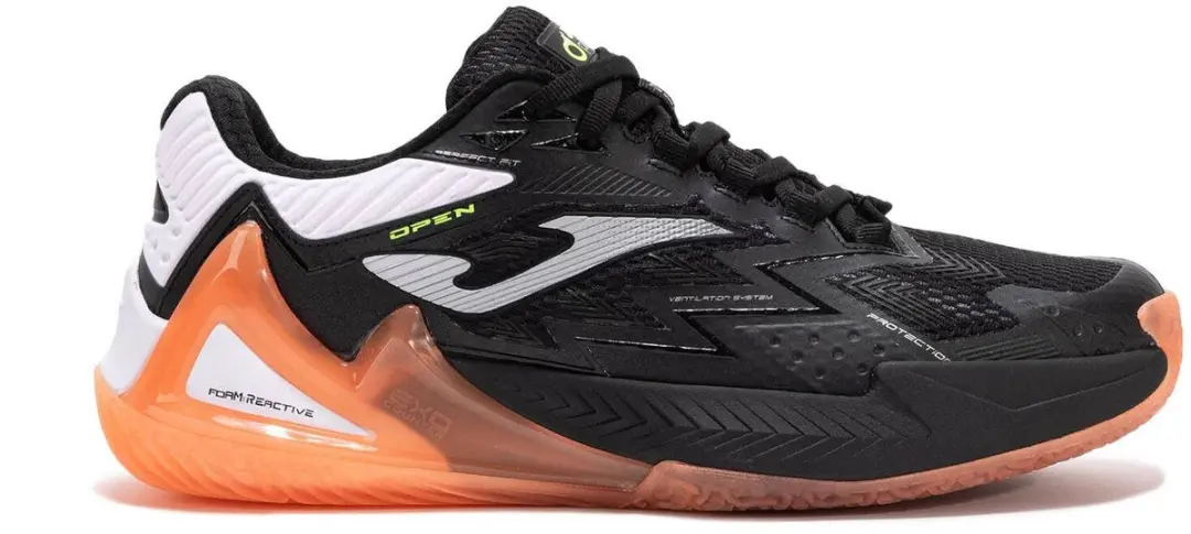 Joma Open Men 25 TOPES Tennisschoenen 40.5 - Zwart - afbeelding 2 van 3