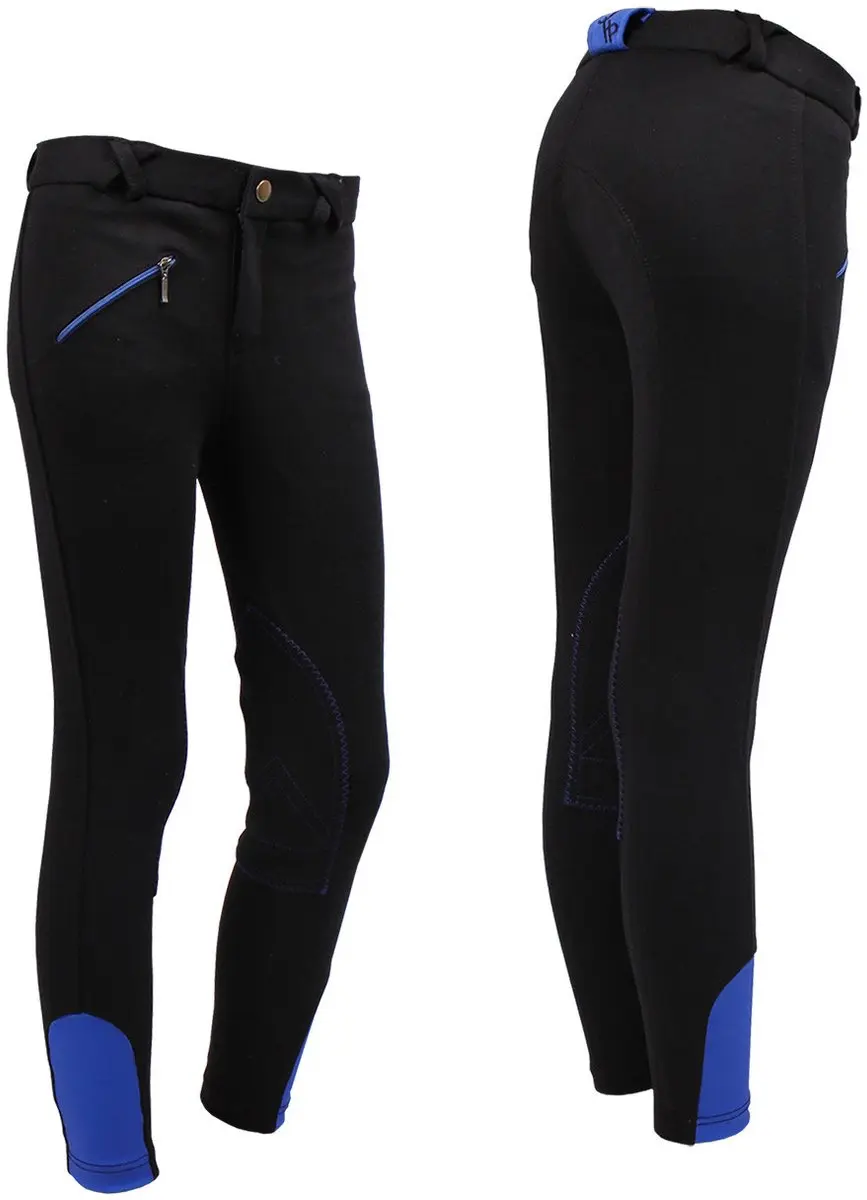 QHP Rijbroek Junior Black - S