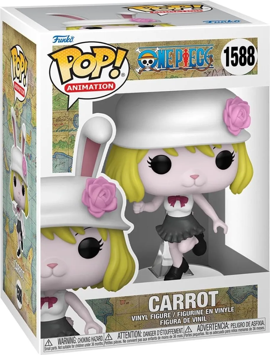 Funko Pop! One Piece Carrot Vinyl Figuur 75578 - Multicolor