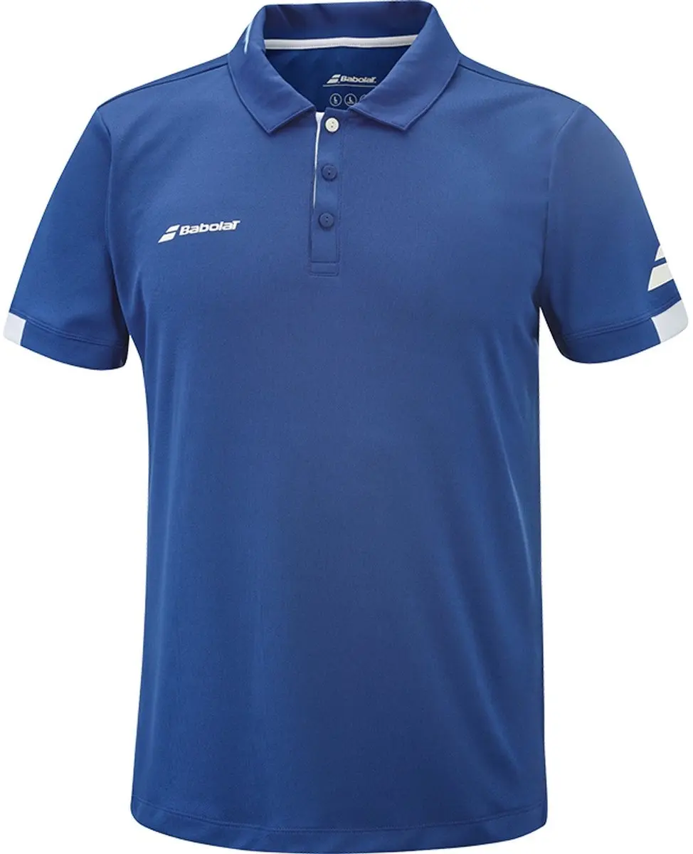 Babolat Play Heren Polo Shirt - Lichtblauw S