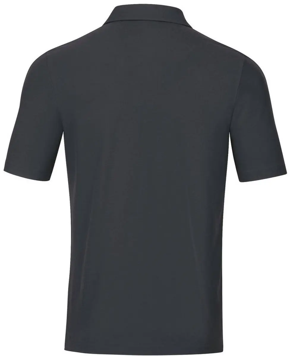 JAKO Base Polo Heren - Antraciet S