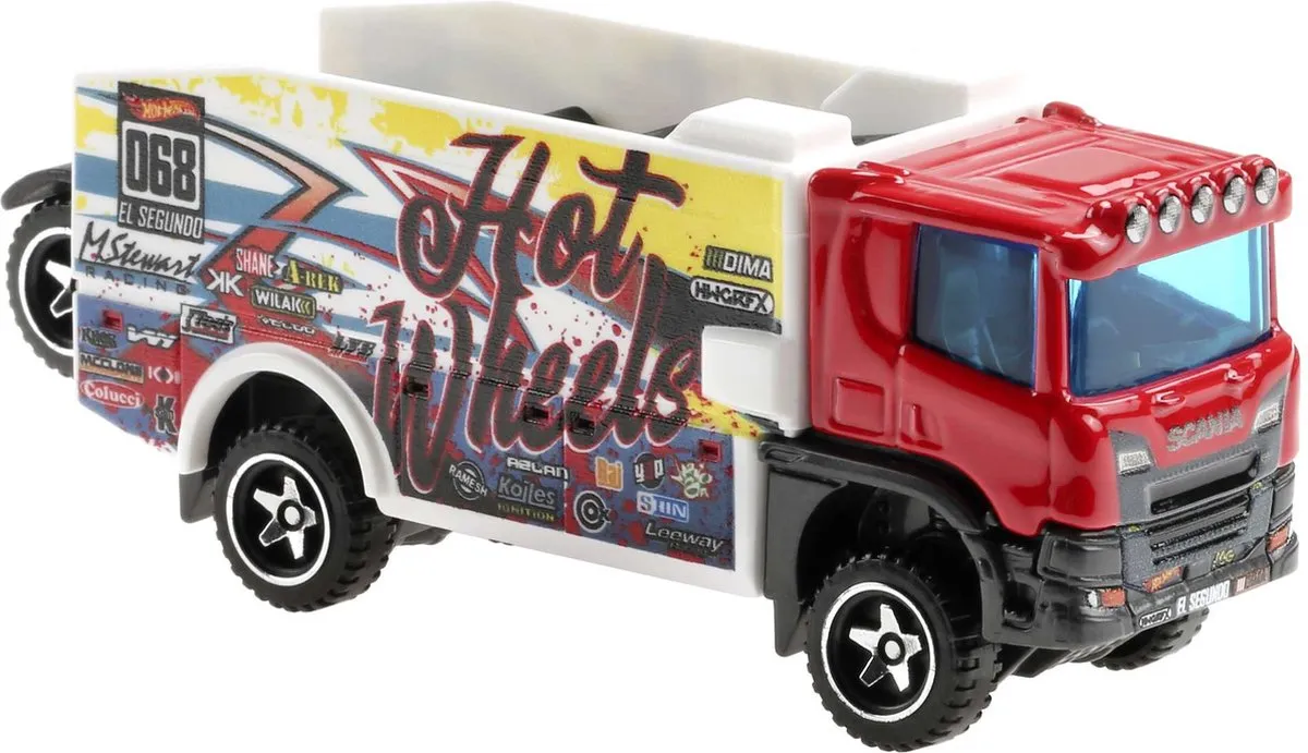 Mattel Hot Wheels Track Stars Vrachtwagen BFM60 - Blauw