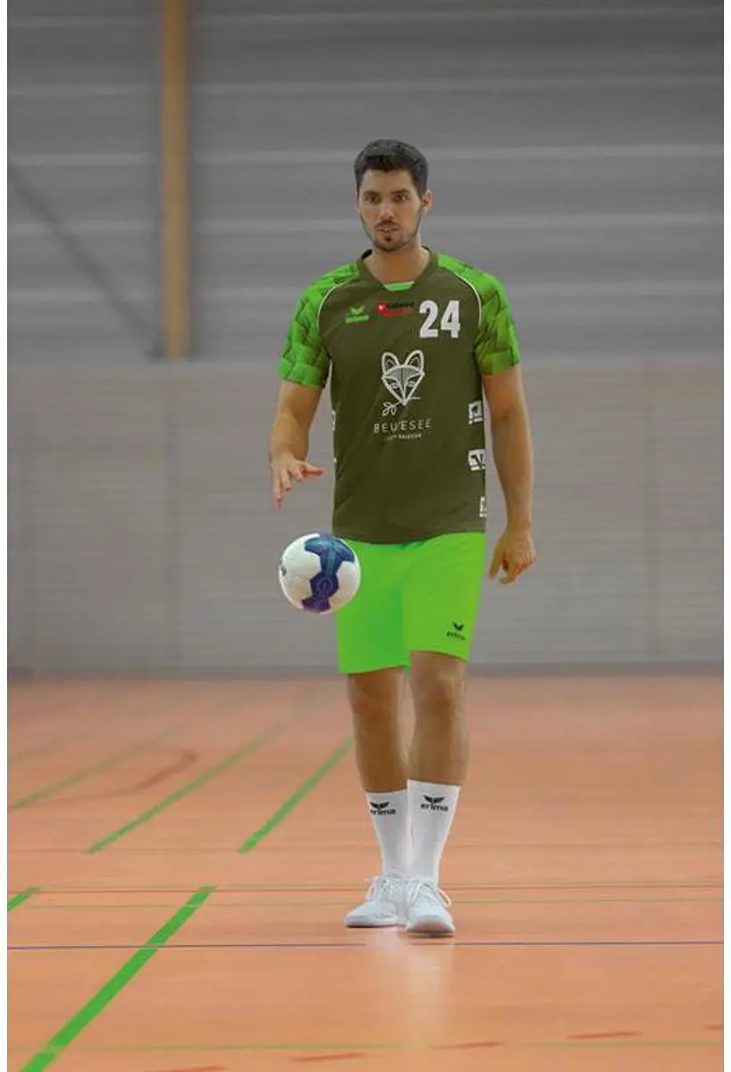 Erima Evo Star Shirt Heren - Khaki/Green Gecko L