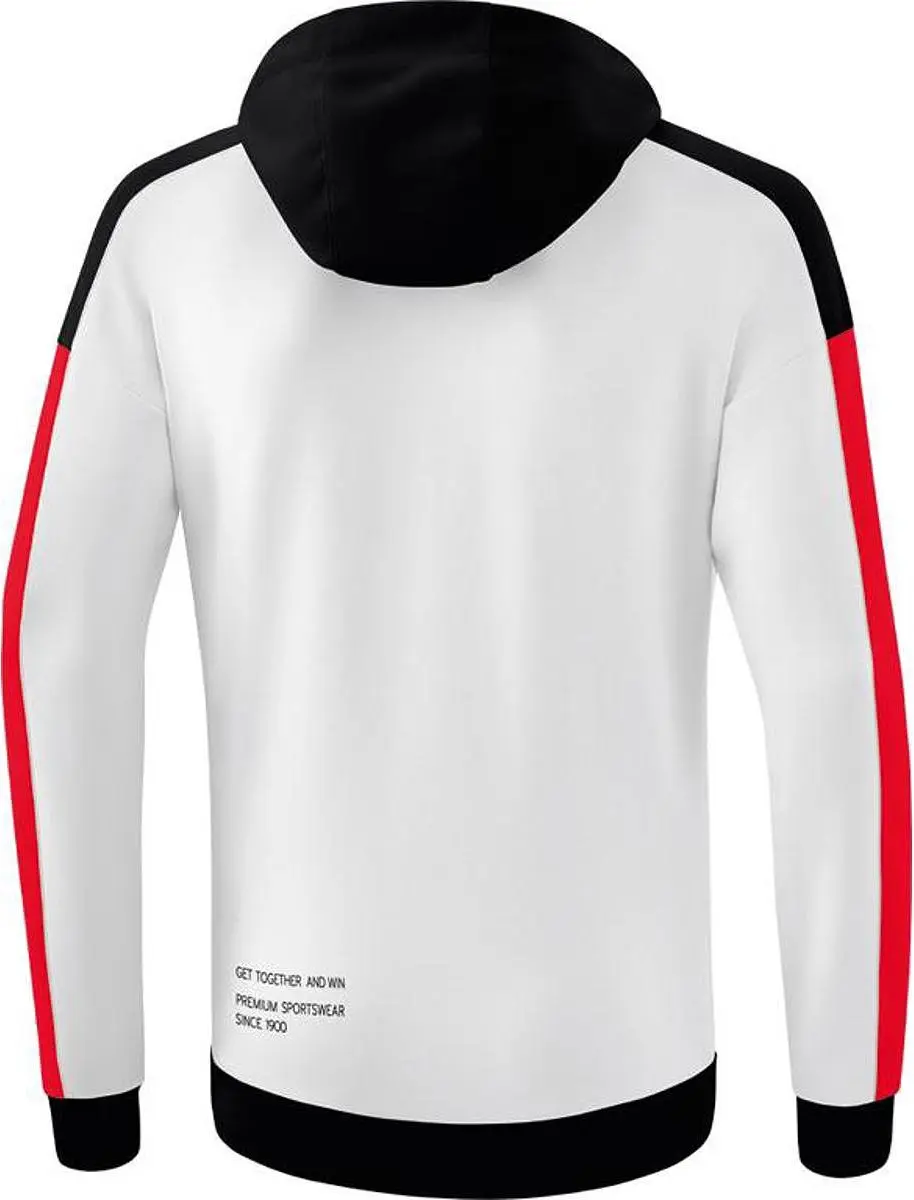 Erima Change Sweatshirt Kinderen 152 - Rood/Zwart/Wit