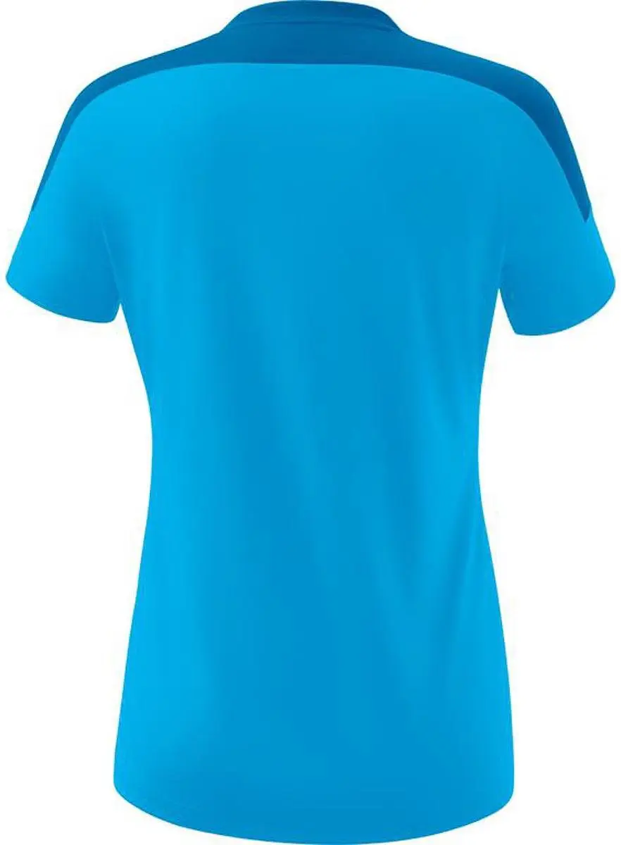 Erima Change T-Shirt Dames - Wit/Curaçao 40