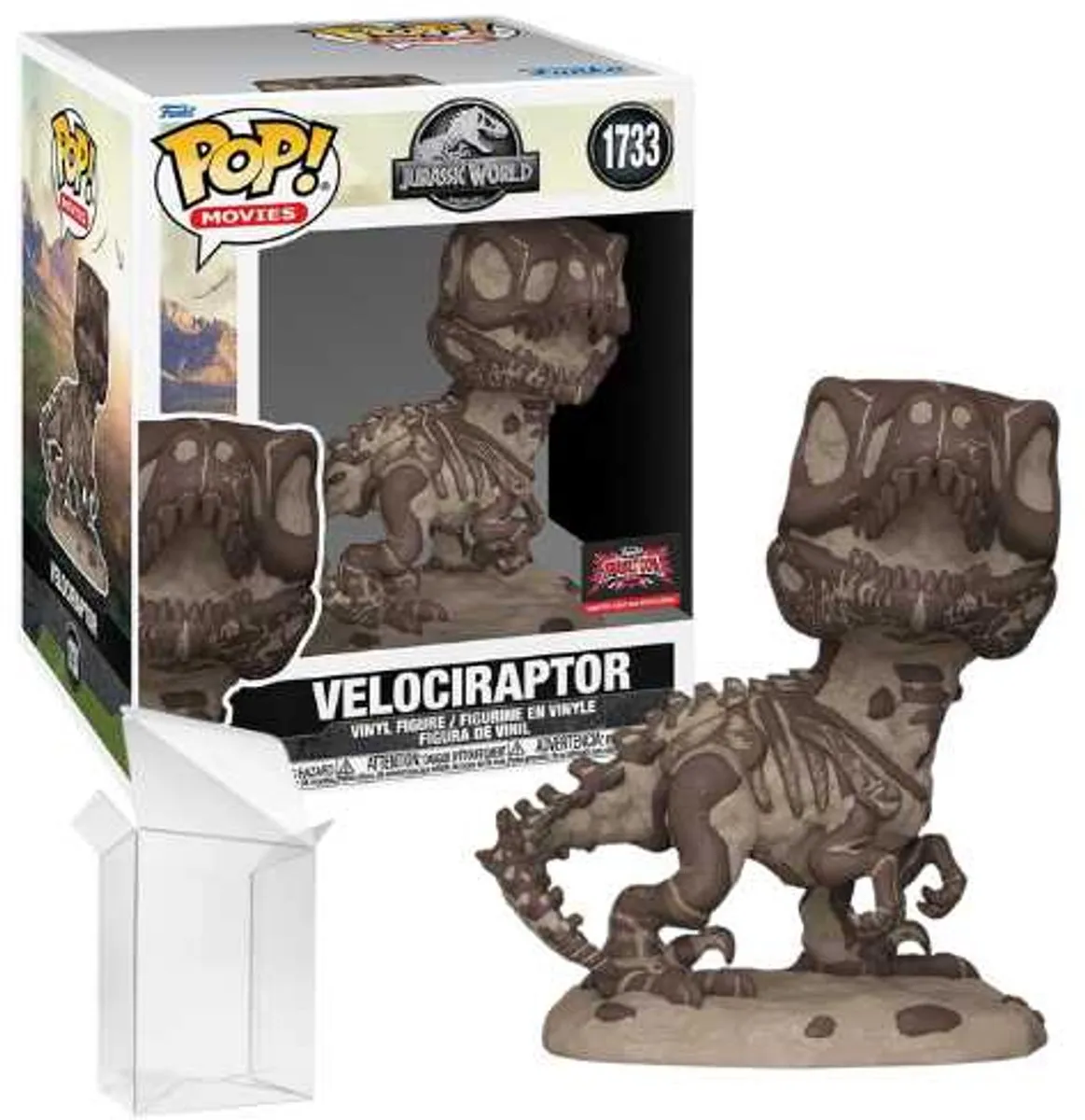 Funko Pop! Jurassic World Velociraptor #1733 - Multicolor - afbeelding 2 van 2