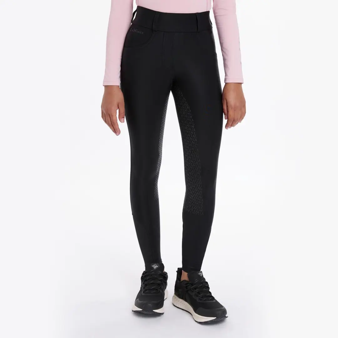 LEMIEUX YOUNG RIDER REMI BREGGINGS FULLGRIP Zwart
