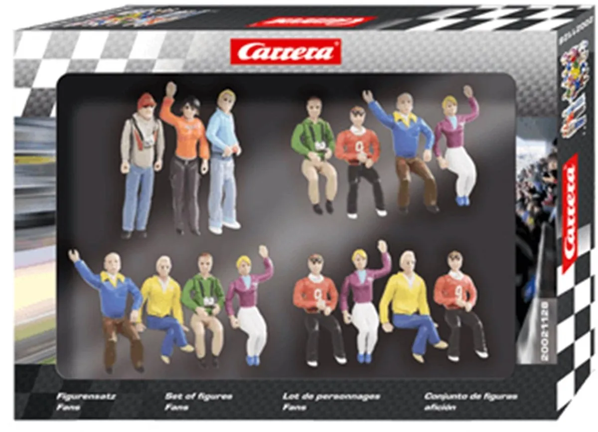 Carrera Racebaanonderdeel CAR20021128 - 15 Figuren - Multi