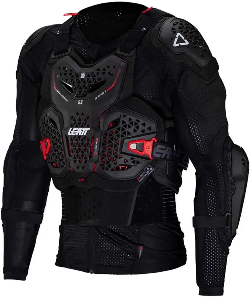Leatt Body 5.5 EVO Protectorjas - M - Zwart