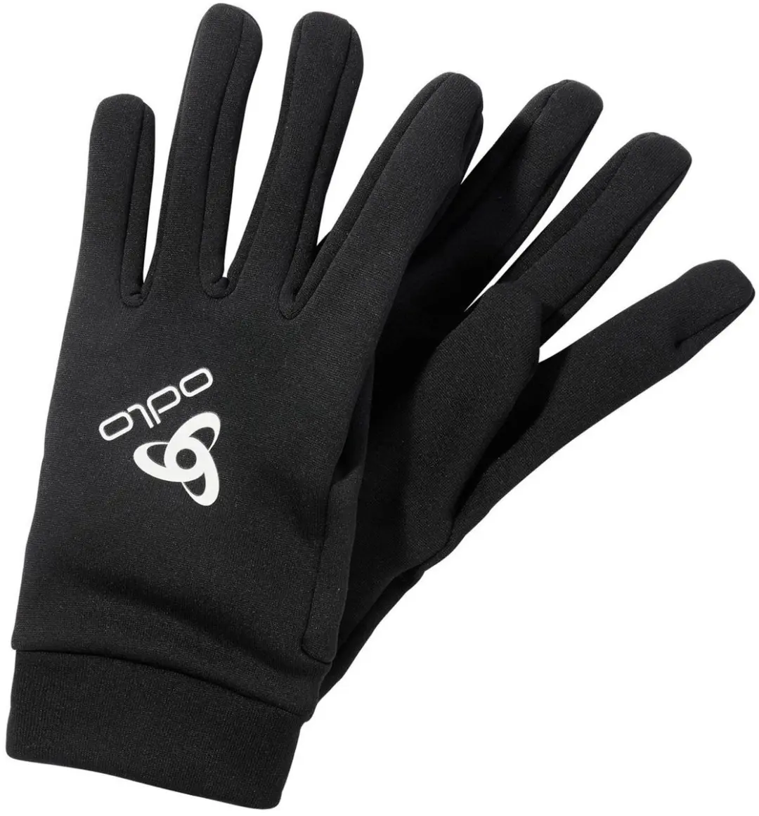 ODLO Polyknit Handschoenen & Muts Set S - Zwart/Wit