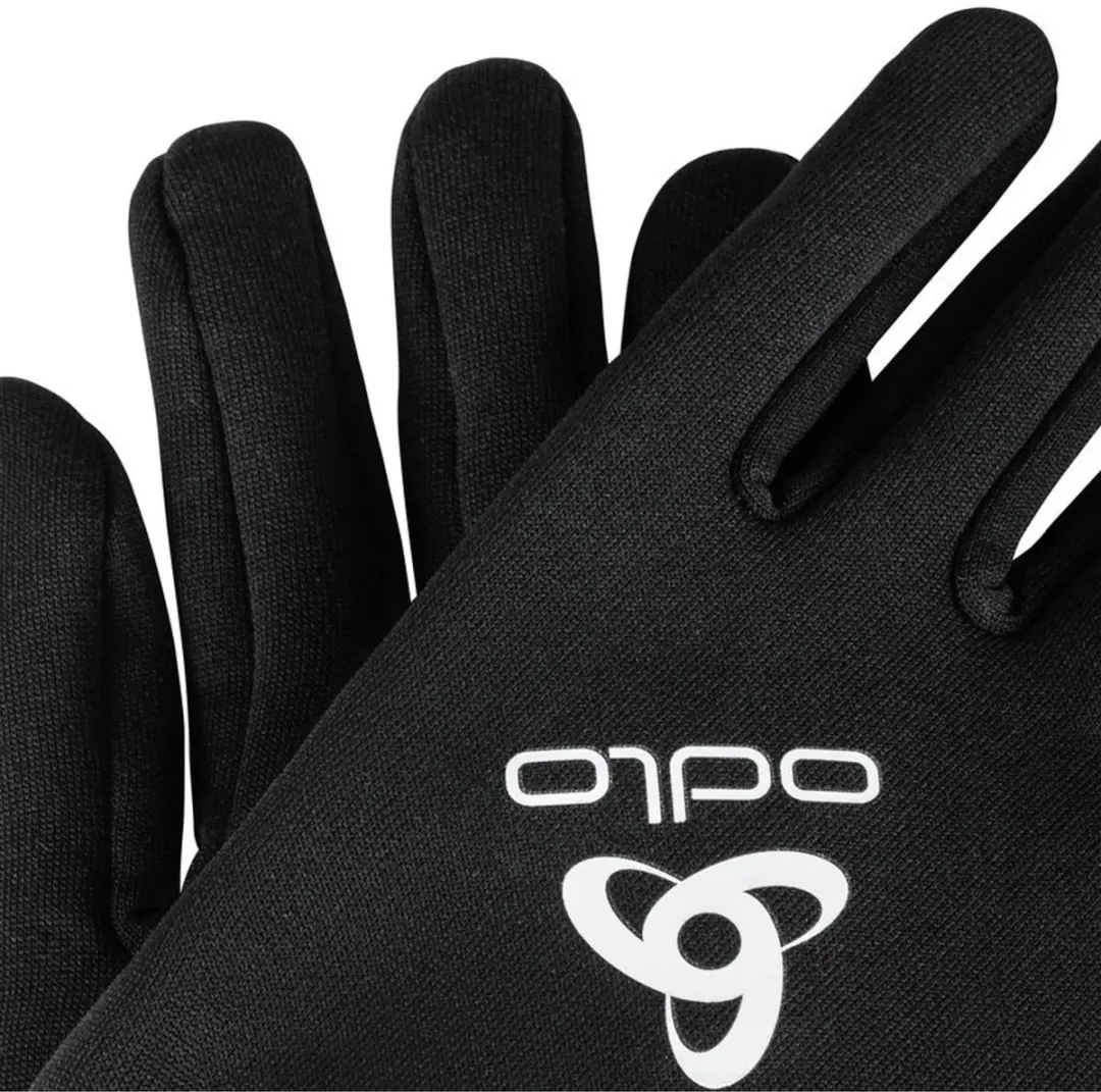 ODLO Polyknit Handschoenen & Muts Set S - Zwart/Wit