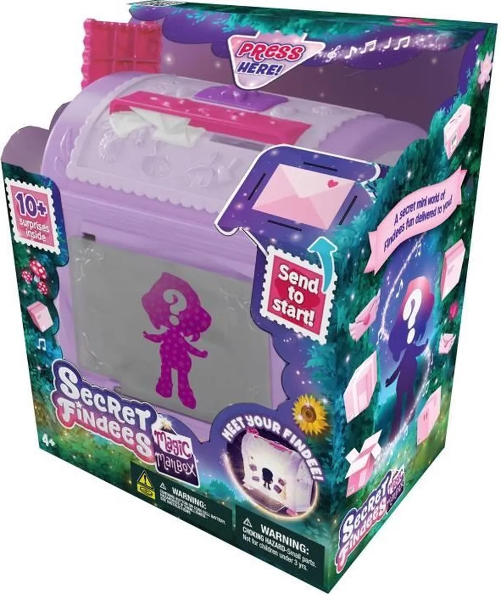 Goliath Secret Findees Magic Mailbox - Poppenhuispop - 3x Knoopcel