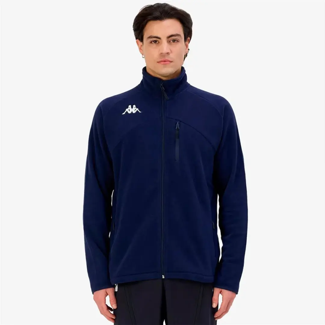 Kappa Viarella Fleece Jack Heren - Marine - 3XL - afbeelding 6 van 6