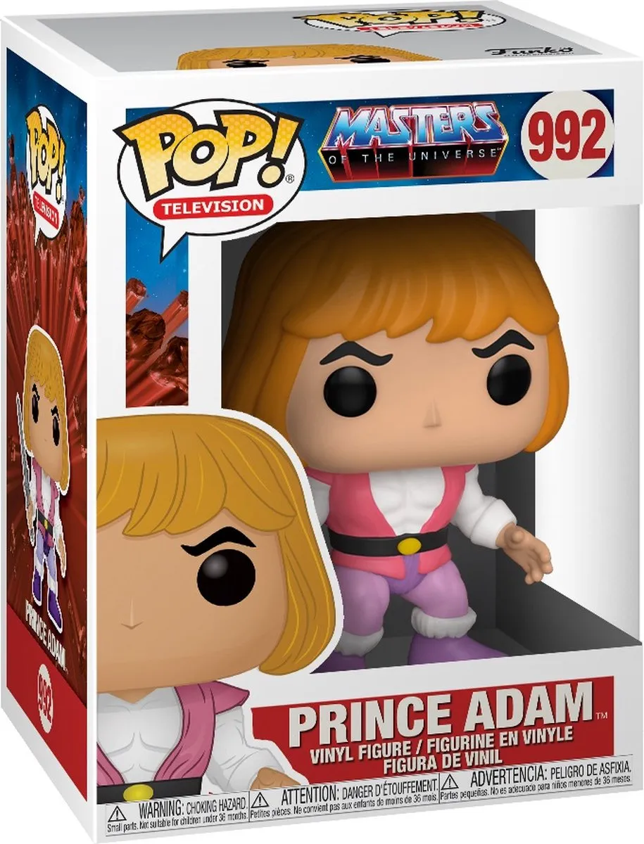 Funko Pop! Masters of the Universe Prince Adam #992 - Veelkleurig