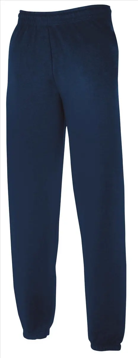 Fruit of the Loom joggingbroeken maat L elastieken boord (marineblauw)