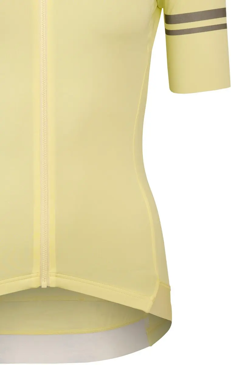 AGU Solid Wielrenshirt Dames Beige M