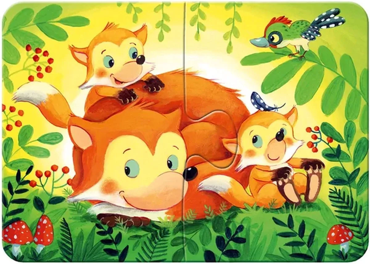 Ravensburger Forest Animals Legpuzzel 20 Stuks - Multicolor - afbeelding 6 van 6