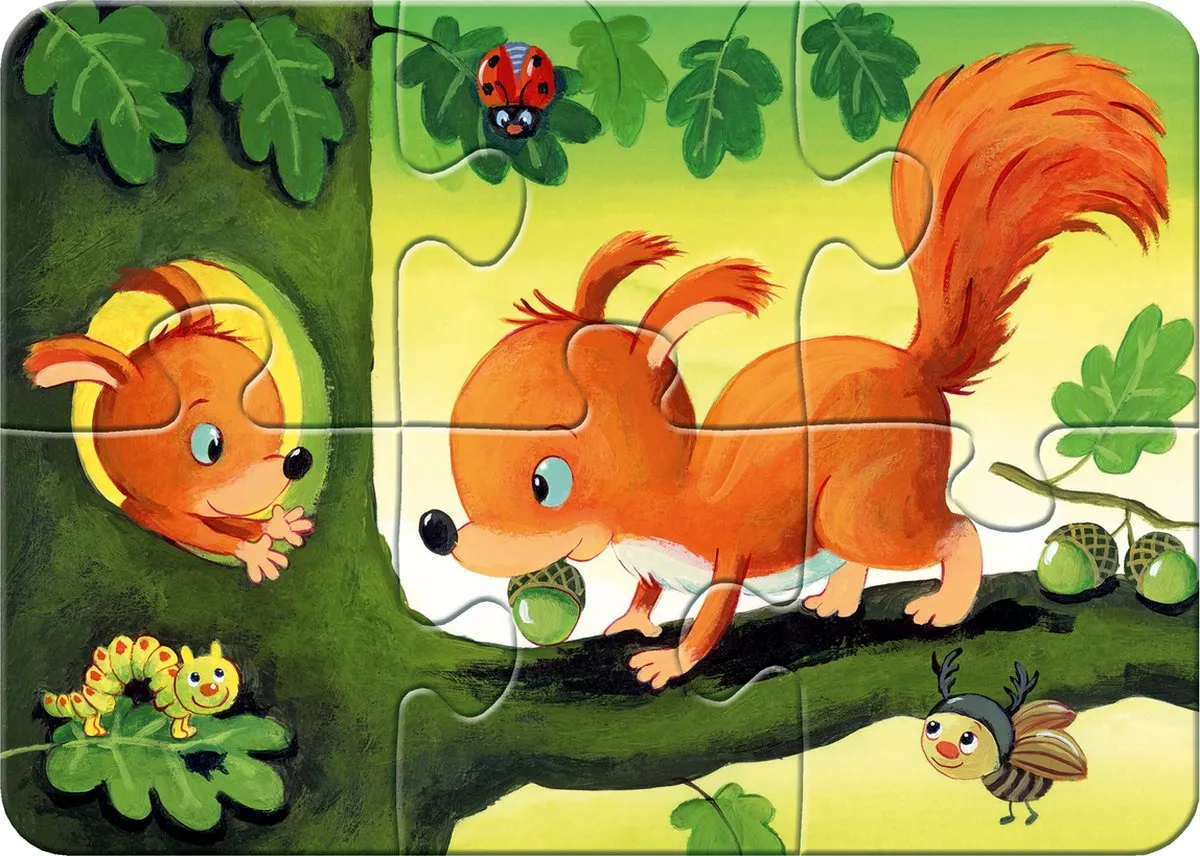 Ravensburger Forest Animals Legpuzzel 20 Stuks - Multicolor