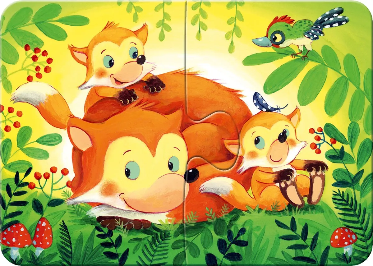Ravensburger Forest Animals Legpuzzel 20 Stuks - Multicolor