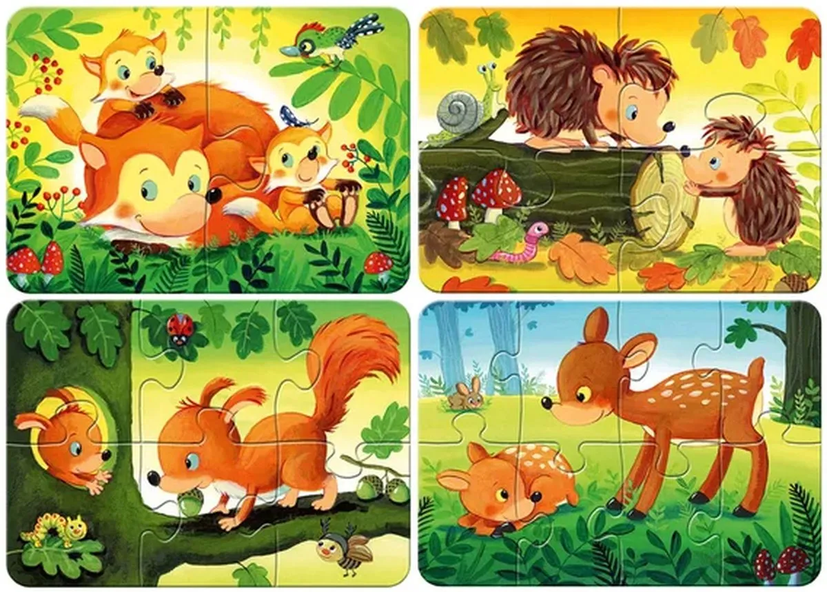 Ravensburger Forest Animals Legpuzzel 20 Stuks - Multicolor