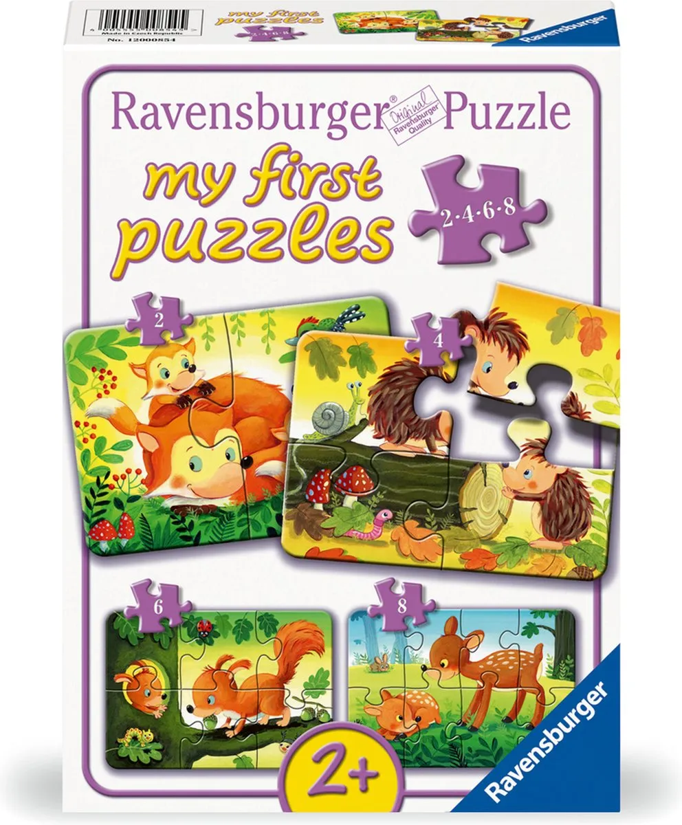 Ravensburger Forest Animals Legpuzzel 20 Stuks - Multicolor