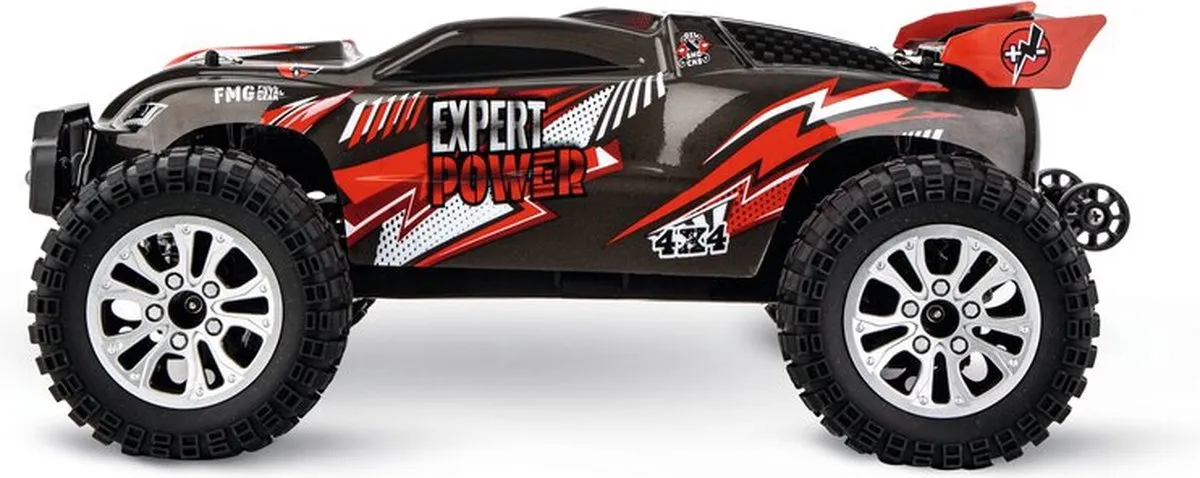 Carrera Expert RC Brushless Buggy CAR370102201 - 1:10 - 2,4GHz - Rood/Zwart